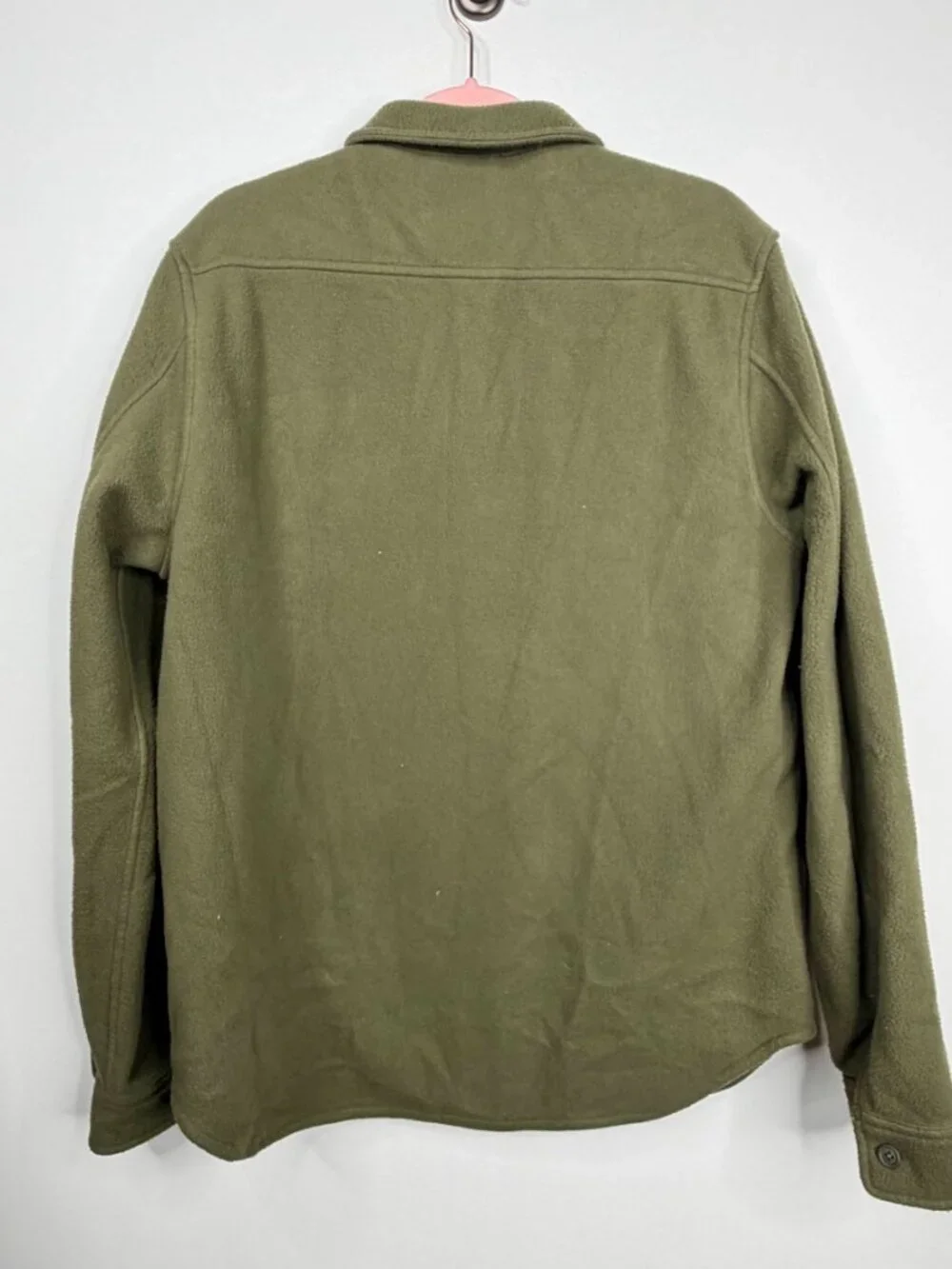 J. Crew Nordic Recycled Active Microfleece Workshirt Large #A2838